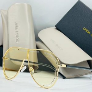 Linda Farrow 94G6 Wide Frame Sunglass