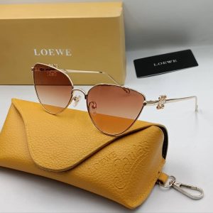 Loewe Cat-Eye Metal Frame Sunglasses