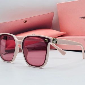 Miu Miu Square Frame Butterfly Sunglasses