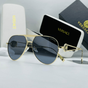 Versace Medusa VC1941 Aviator Metal Frame Sunglass