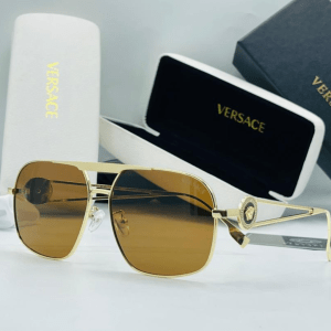 Versace VE3001 Square Metal Frame Sunglass