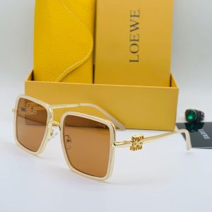 Loewe LE311J Square Frame Metal Sunglass