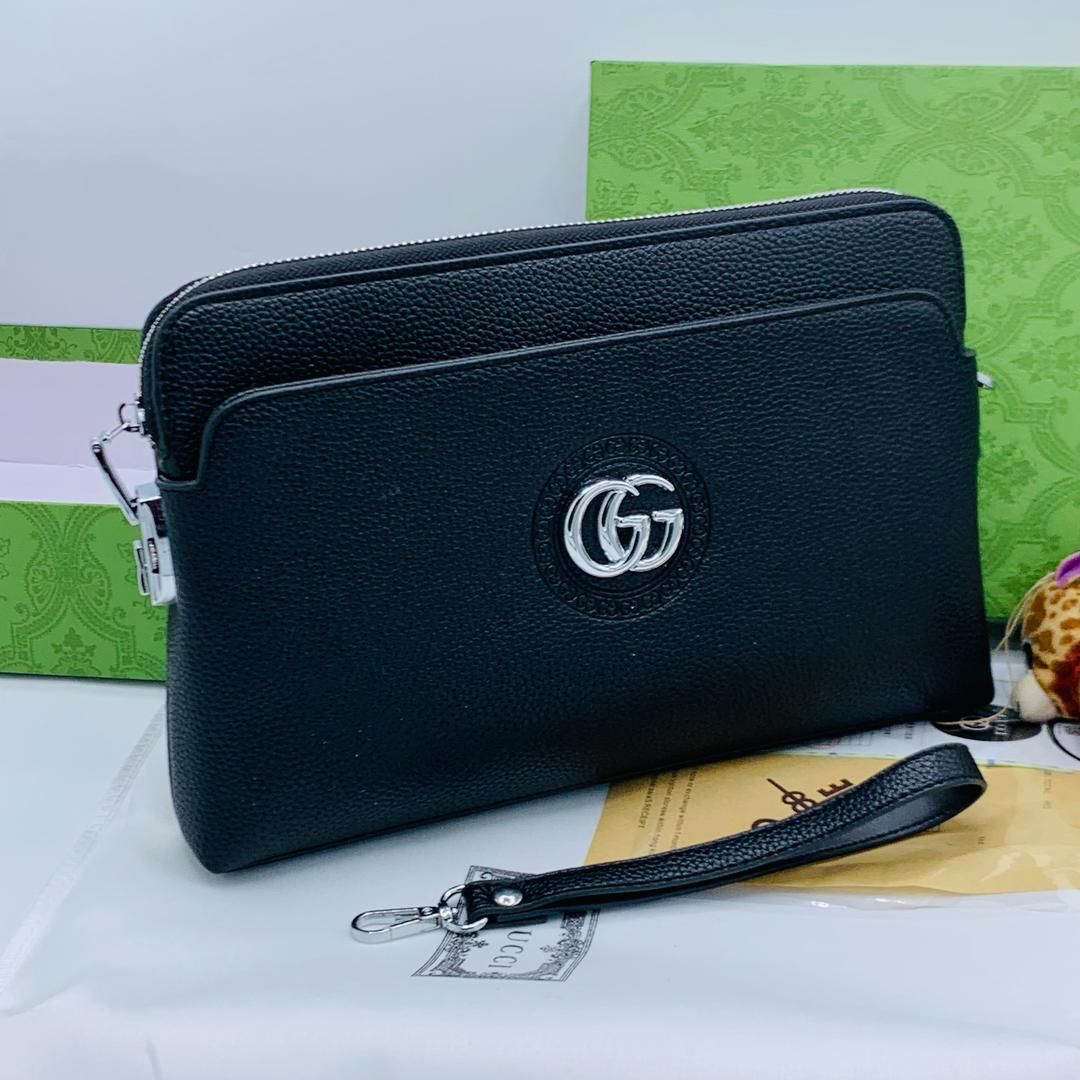 Gucci GG Leather Armpit Purse