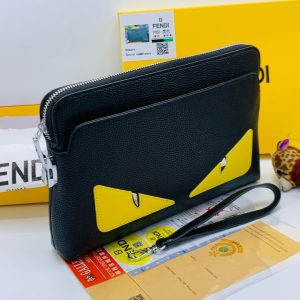Fendi Leather Armpit Purse