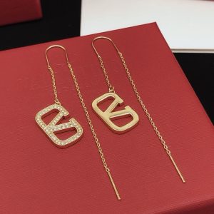 Valentino VLogo Hook Earrings