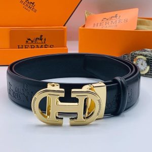 Hermès Leather Belt