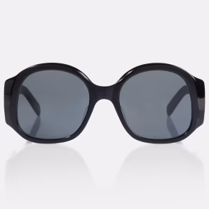 Celine Maxi Triomphe Round-Frame Sunglasses