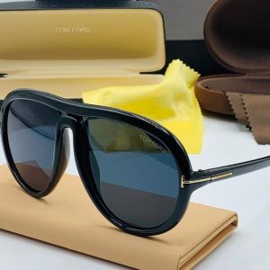 Tom Ford F046 Aviator-Style Acetate Frame Sunglasses