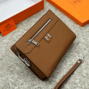 Hermes Zéphyr Leather Purse