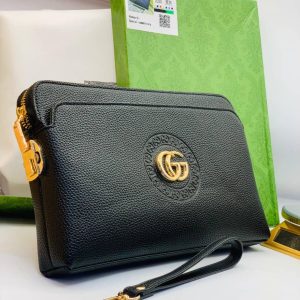 Gucci GG Leather Armpit Purse