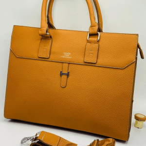 Hermès HM L880 Leather Laptop Bag