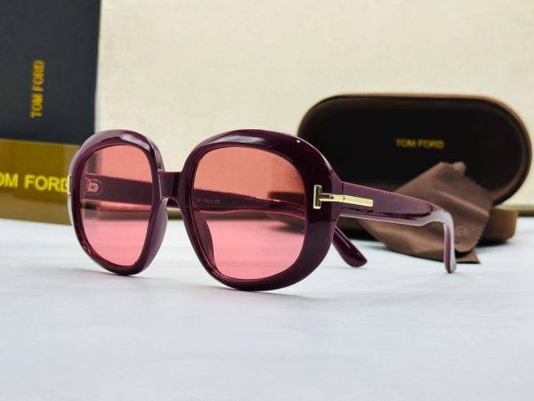 Tom Ford Oval Acetate Sunglass – TF OVAL 802