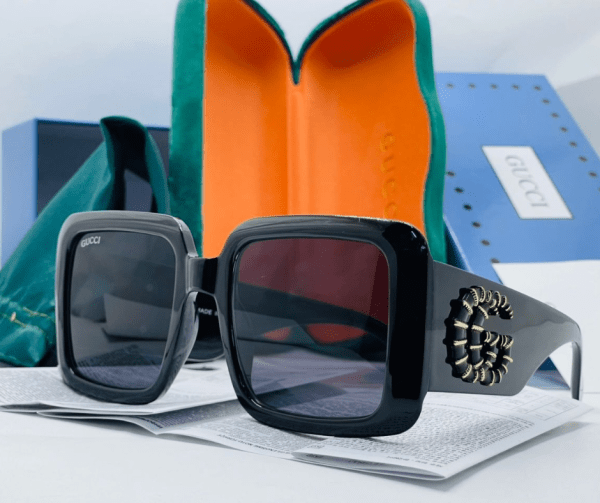 Gucci GG Square Frame Butterfly Sunglass – GG B12