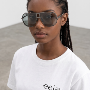 Balmain B0106 Shield Aviator Sunglasses