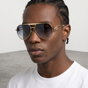 Versace Signature Aviator Sunglasses — Elevated Essentials